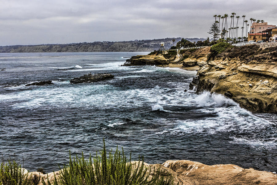 La Jolla Cove Digital Art by Photographic Art by Russel Ray Photos