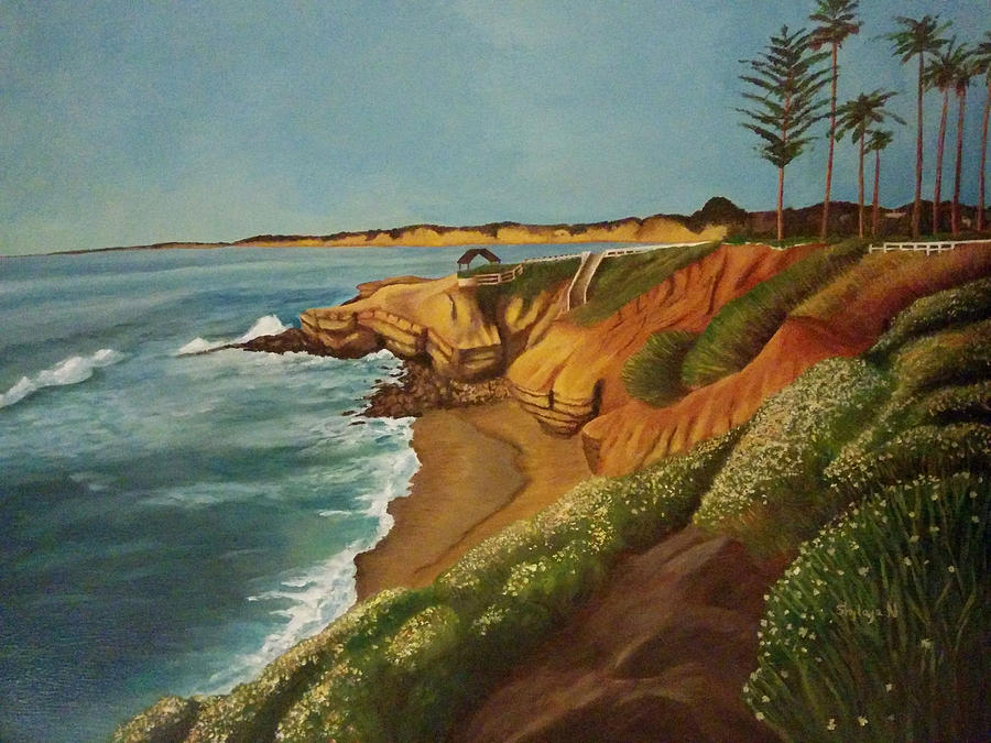 La Jolla Cove Painting by Shylaja Nanjundiah - Fine Art America