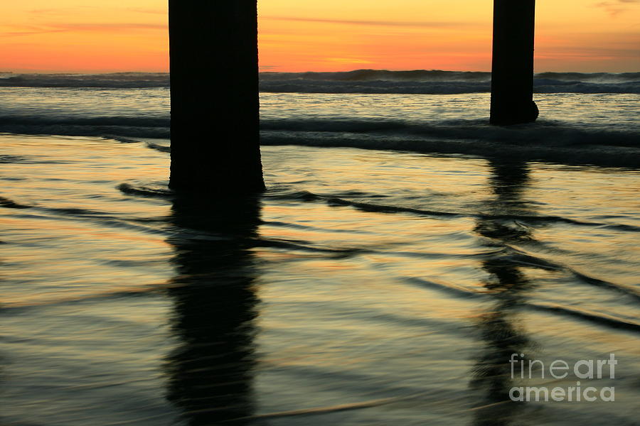 La Jolla Shores Sunset Photograph by John F Tsumas