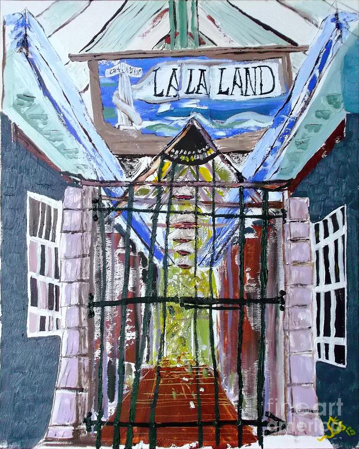 La La Land  Painting by Leslie Byrne