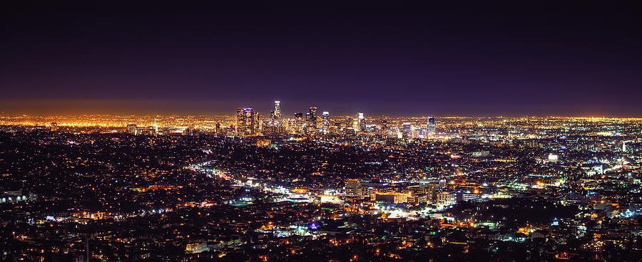 LA Lights Photograph by Aaron Homiak - Fine Art America