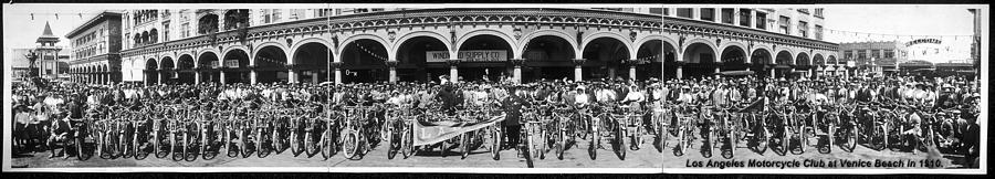 LA Motorcycle Club 1910 Photograph by Tom DiFrancesca