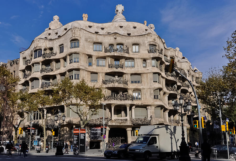 La Padera By Antonio Gaudi Photograph by Beth Wolff