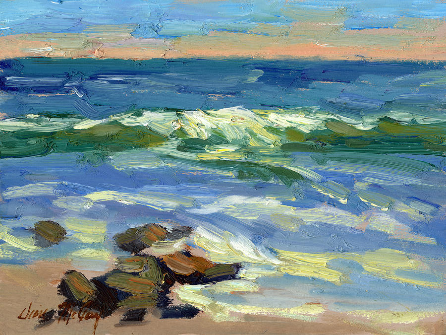 Beach Painting - La Paloma by Diane McClary