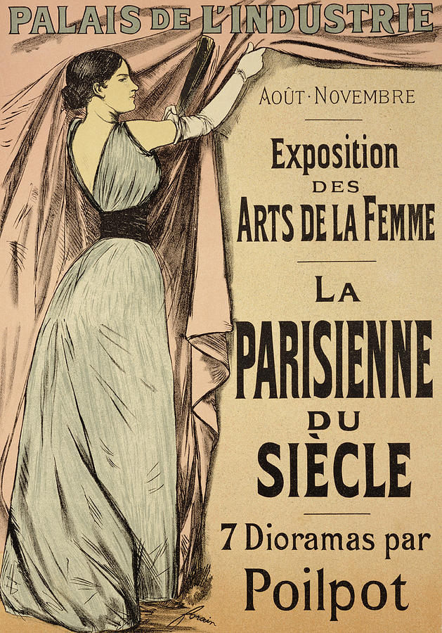 Jean Louis Forain Drawing - La Parisienne du Siecle by Jean Louis Forain