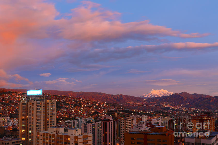 Sunset Photograph - La Paz Twilight by James Brunker