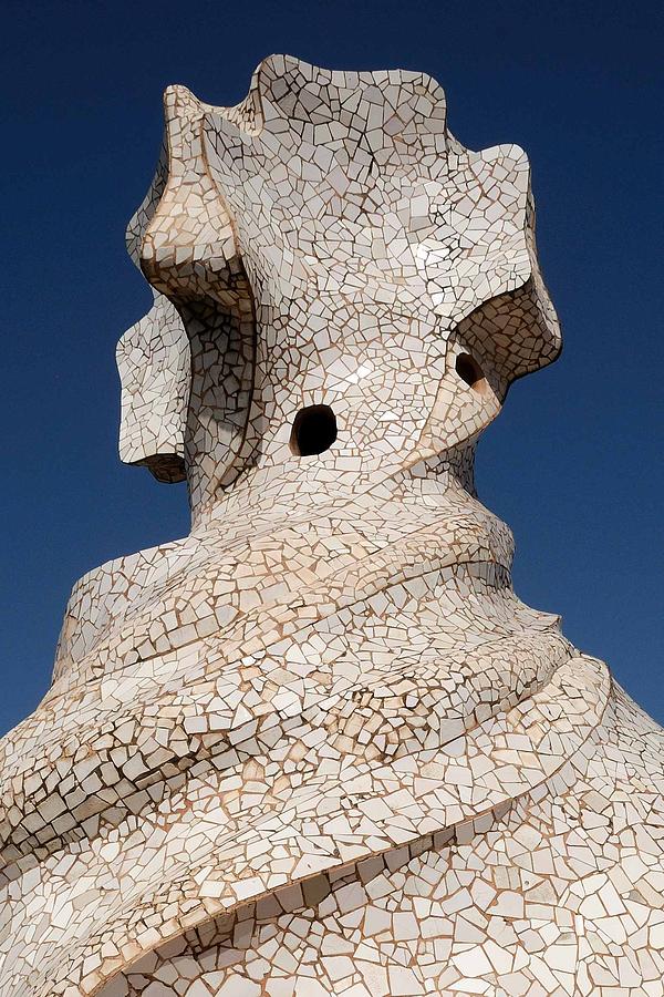 Barcelona Photograph - La Pedrera-Gaudi by Soon Ming Tsang