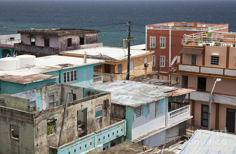 La Perla District in Old San Juan Puerto Rico Photograph by Bryan Mullennix