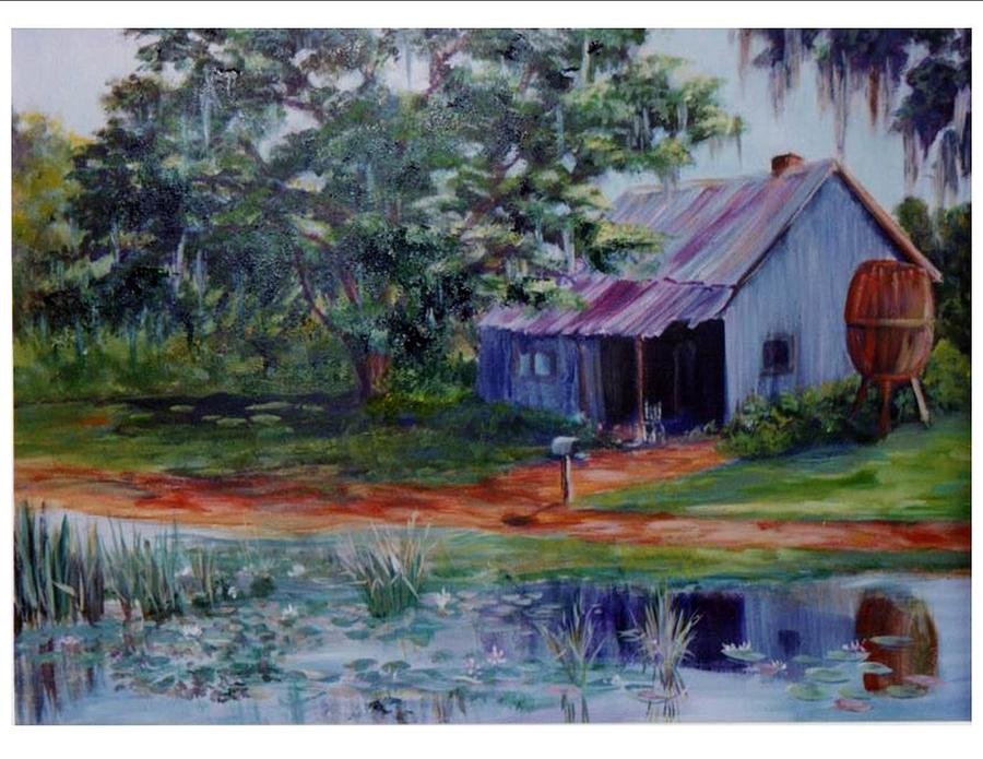 Louisiana Painting - La Petite Maison by AnnE Dentler