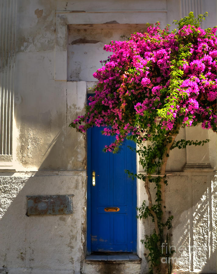 La Puerta Azul - The Blue Door Photograph by Bridget Calip - Fine Art ...