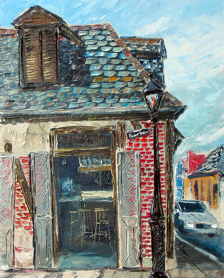 New Orleans Painting - La Puerta by Robert Sutton