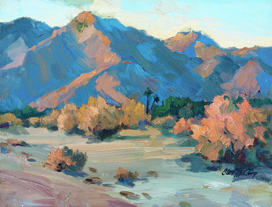 La Quinta Cove - Highway 52 Painting by Diane McClary