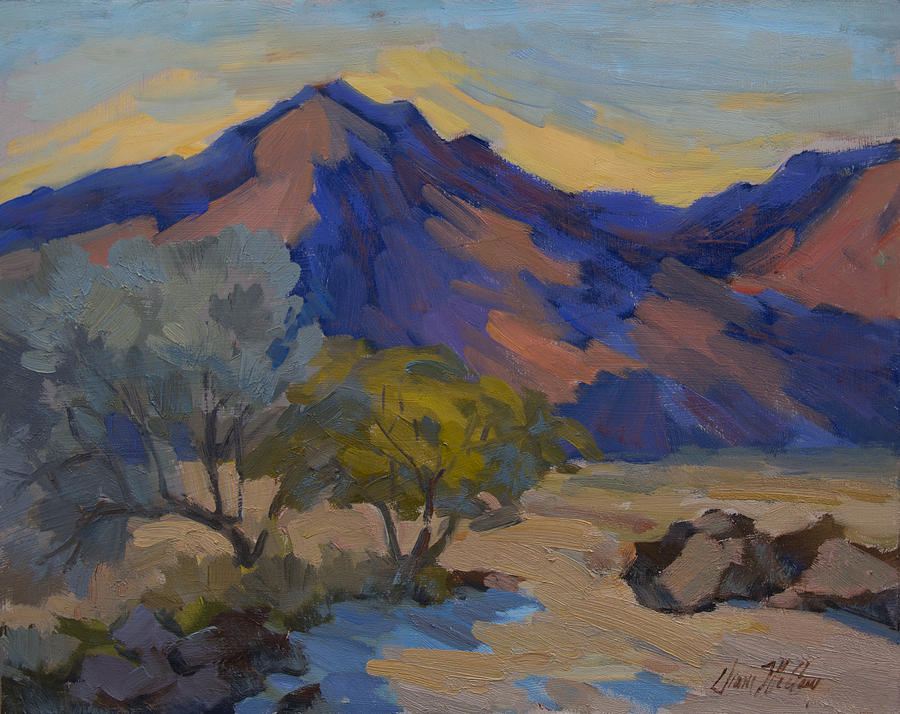 La Quinta Shadows Painting by Diane McClary