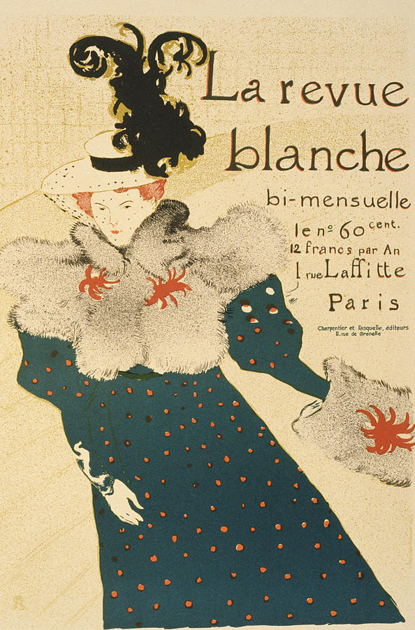 La Revue Blanche - A Monthly Publication Drawing by Fototeca Gilardi