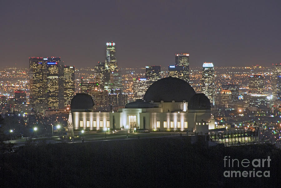 L.A. Skyline Photograph by David Zanzinger