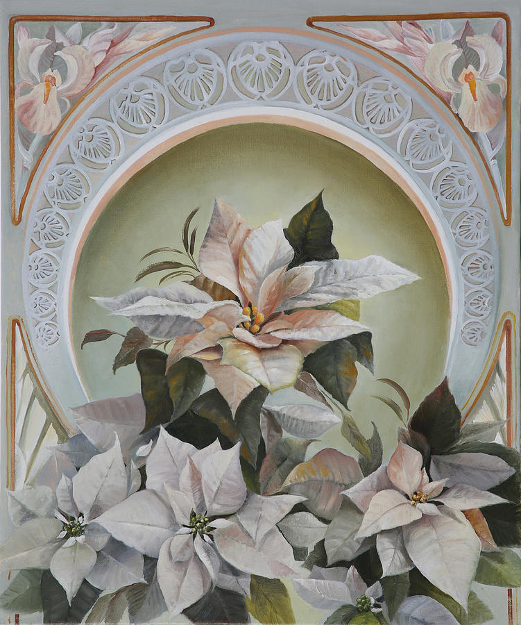 La Stella Di Natale Painting by Danka Weitzen