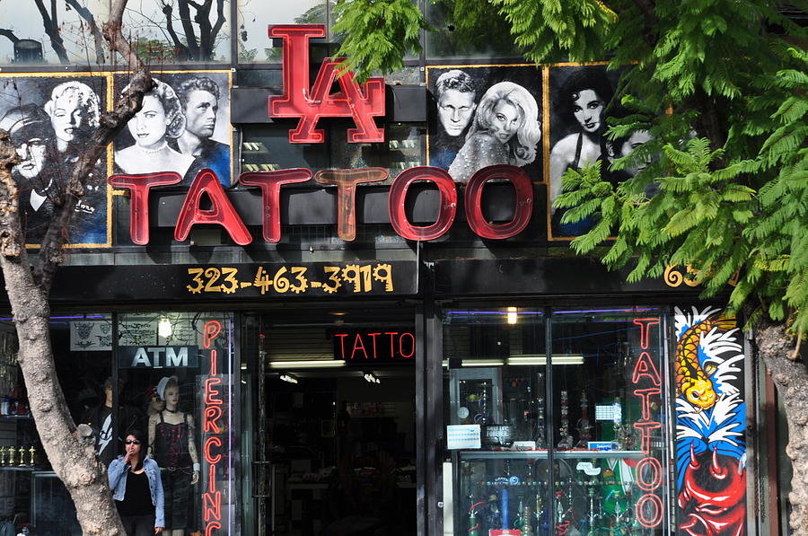 La Tattoo Photograph by Joe  Burns