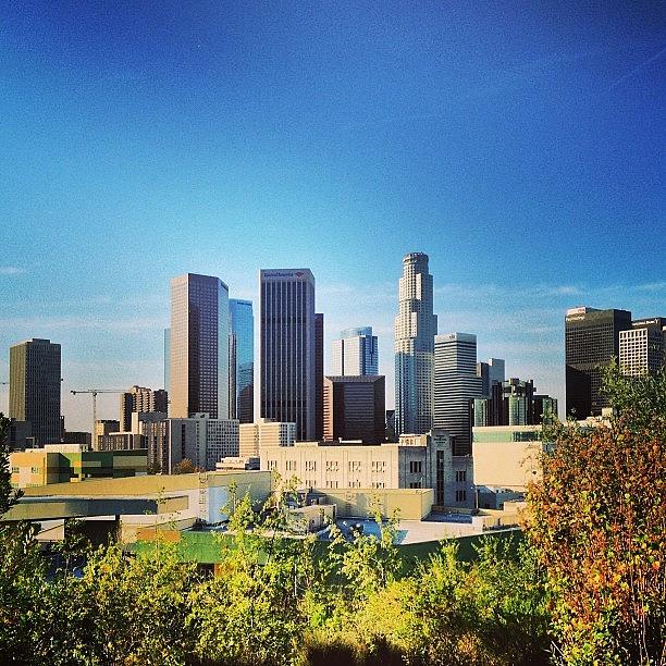 Buildings Photograph - #la, Time To Go Out And Play. #dtla by Andres Cruz