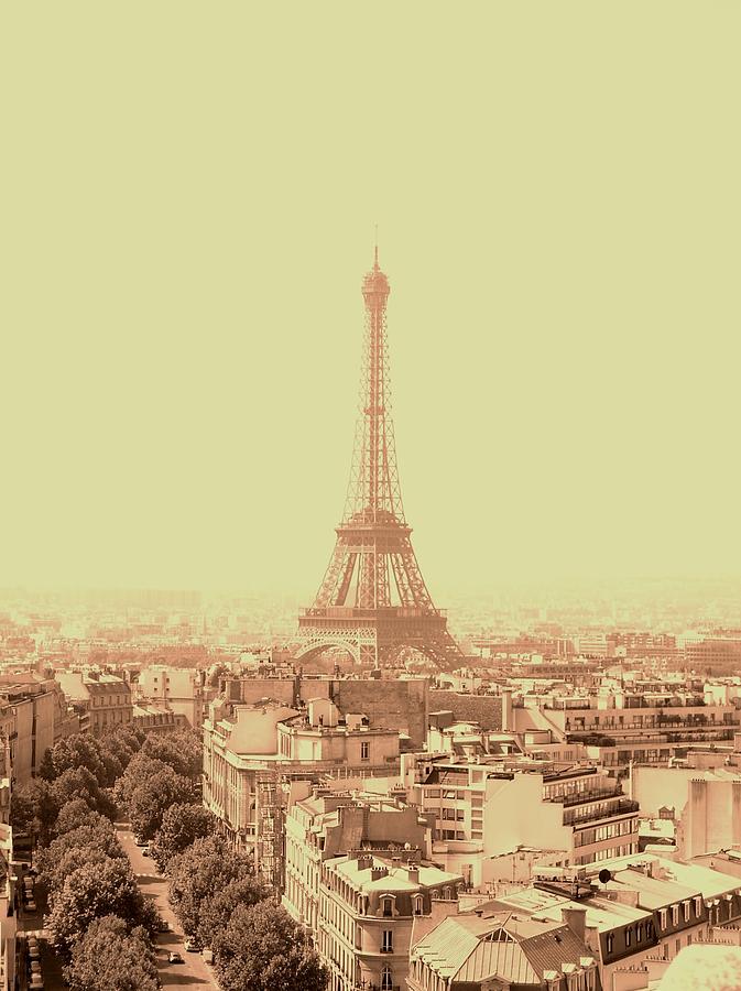 La Tour d Eiffel The Eiffel Tower Photograph by Cleaster Cotton