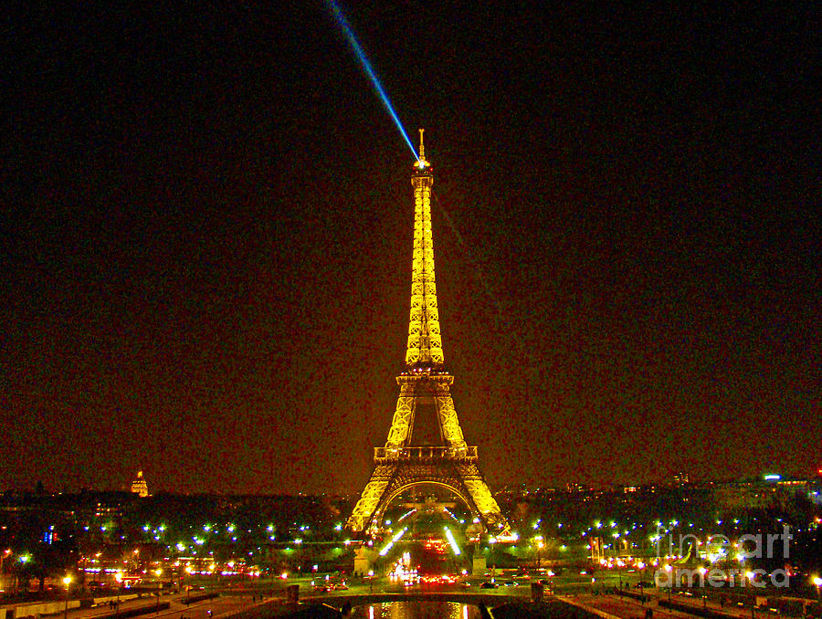 La Tour Eiffel Photograph by Al Bourassa