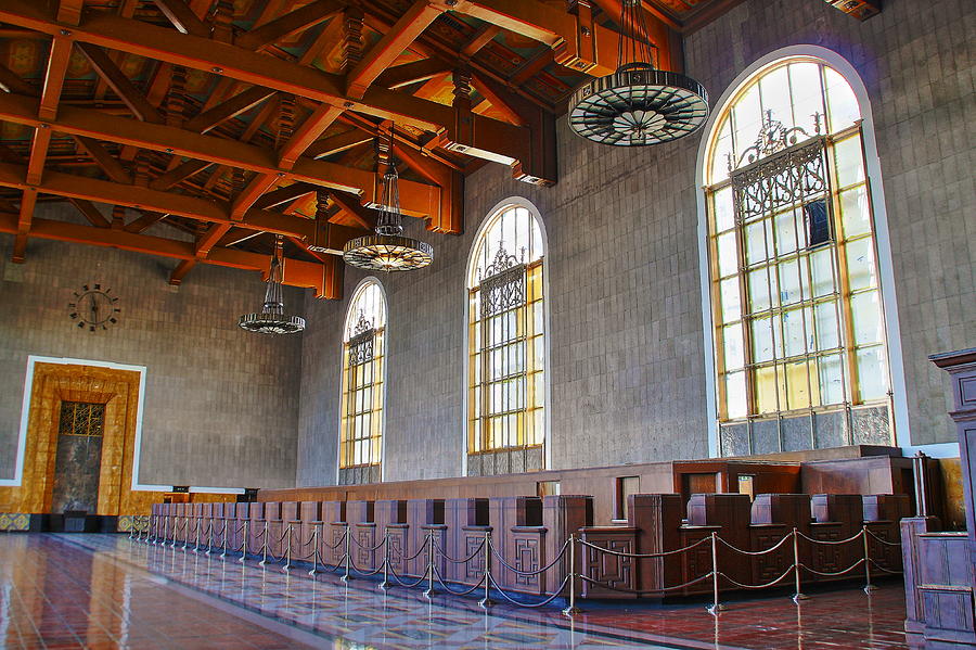 Los Angeles Union Station at its 75th Anniversary Photograph by Richard Cheski