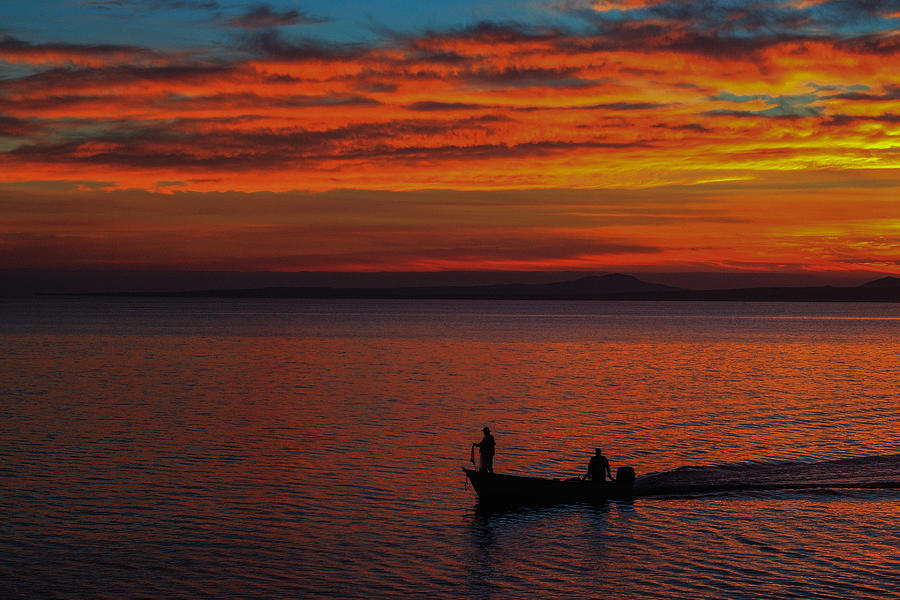 La Ventana sunrise Photograph by Robert McKinstry