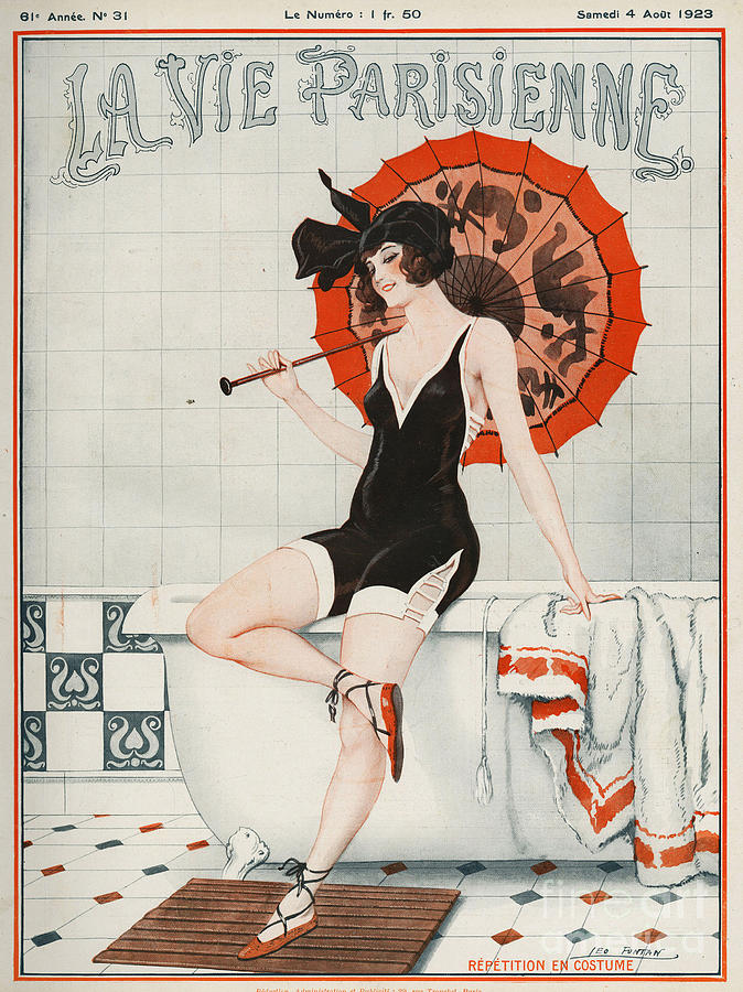 1920s Drawing - La Vie Parisienne  1923 1920s France by The Advertising Archives