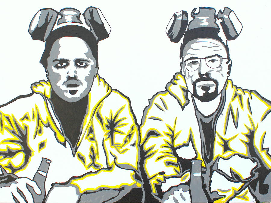 Beer Painting - Lab Partners by Cevin Cox