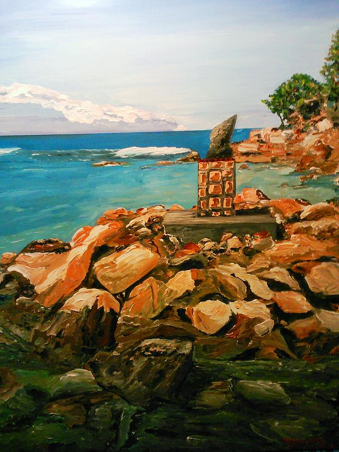 Labadee Resort Painting by Ray Khalife