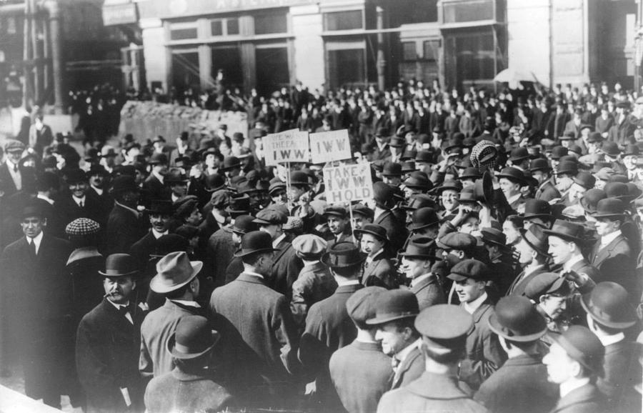 Labor Demonstration, 1914 Photograph by Granger - Fine Art America