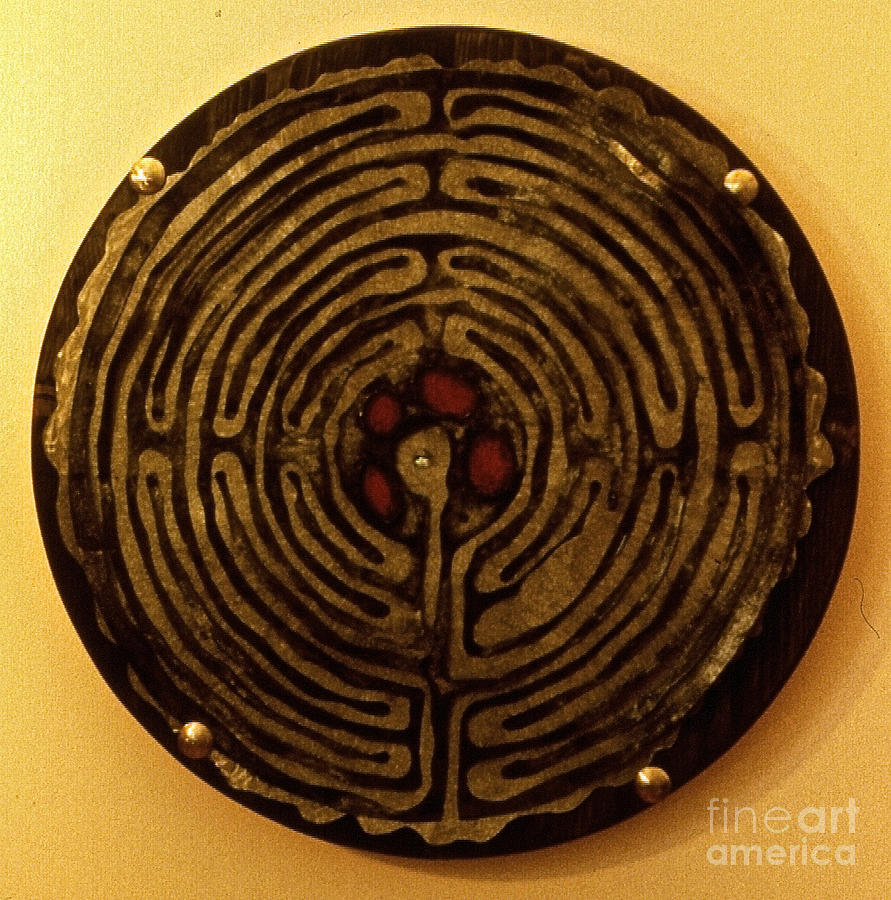 Labyrinthe Painting by Alessandra Di Noto Labyrinthe Painting by Alessandra Di Noto
