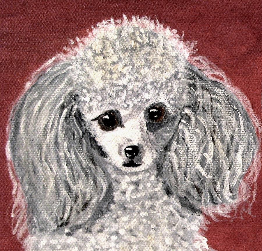 Lacey Painting by Angela Davies