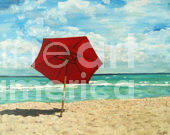 Lacy Afternoon South Beach Painting by Reina Resto