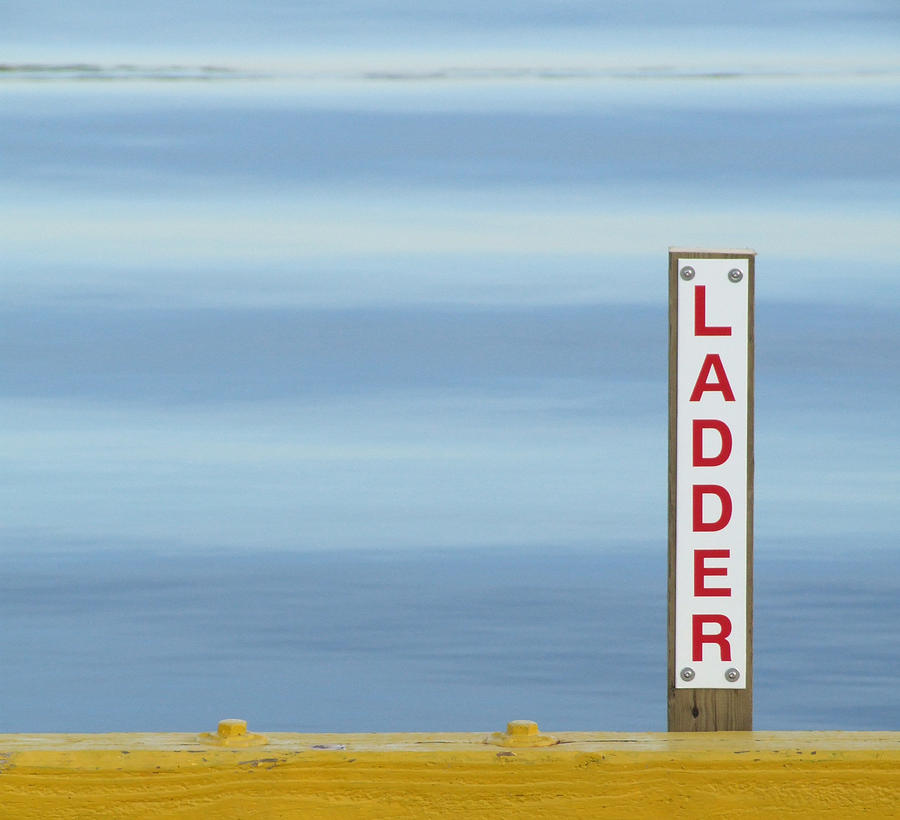 Ladder Photograph by Mark Alan Perry