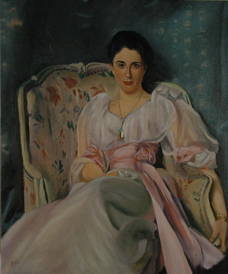 Lady Agnew Painting by Rick Fitzsimons