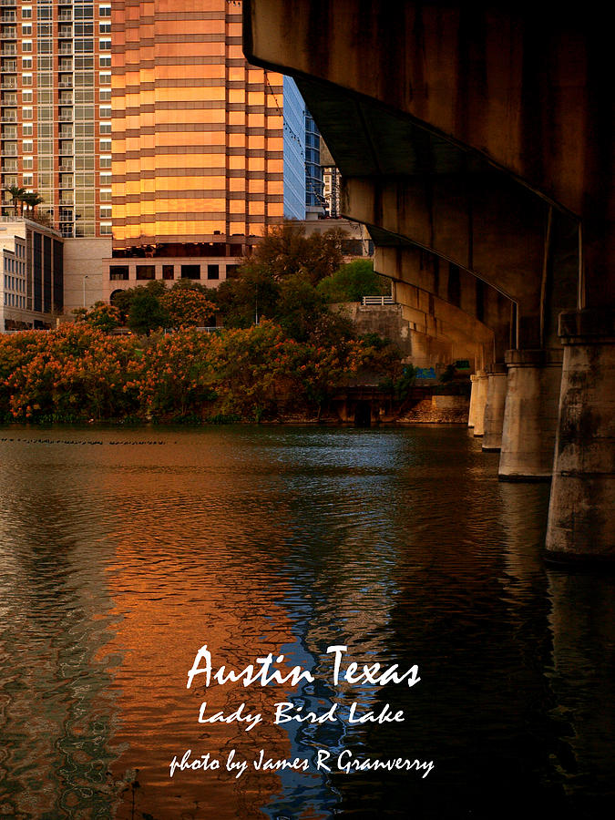 Austin Photograph - Lady Bird Lake in Fall by James Granberry