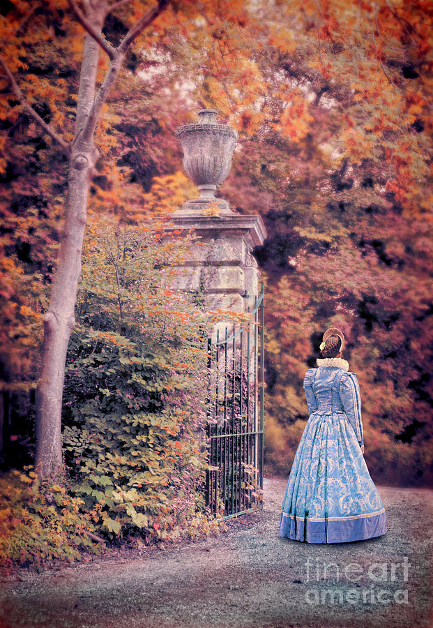 Lady by the Gate Photograph by Jill Battaglia