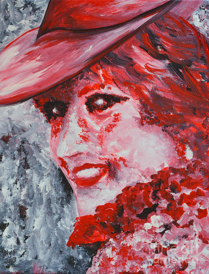Lady Di Painting by Alys Caviness-Gober