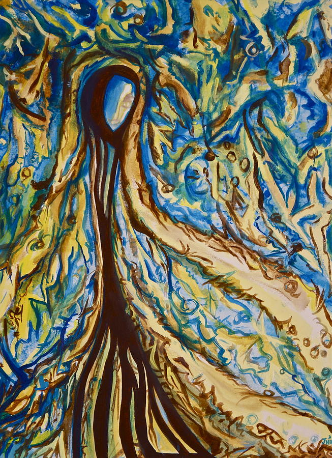 Lady Earth Painting by Jennifer Anne Harper - Fine Art America