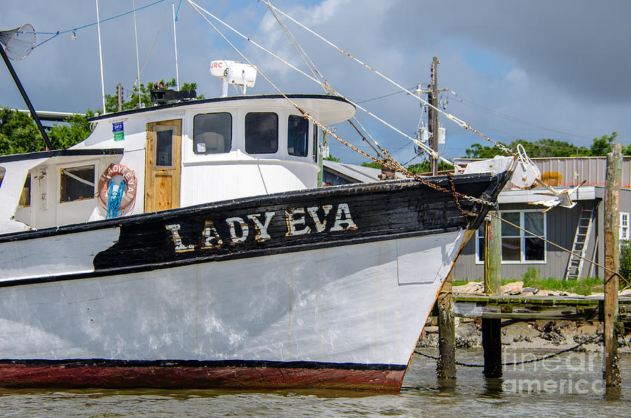 Lady Eva Shrimp Boat Photograph