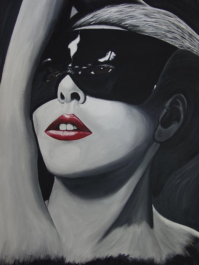 Musician Painting - Lady Gaga by Dean Stephens