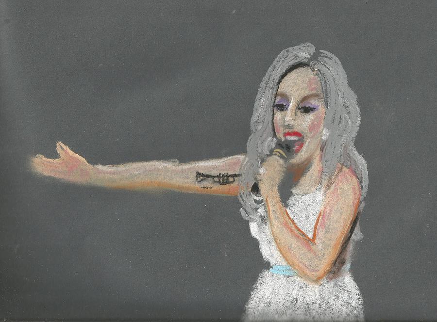 Lady Gaga Pastel by Jami Cirotti