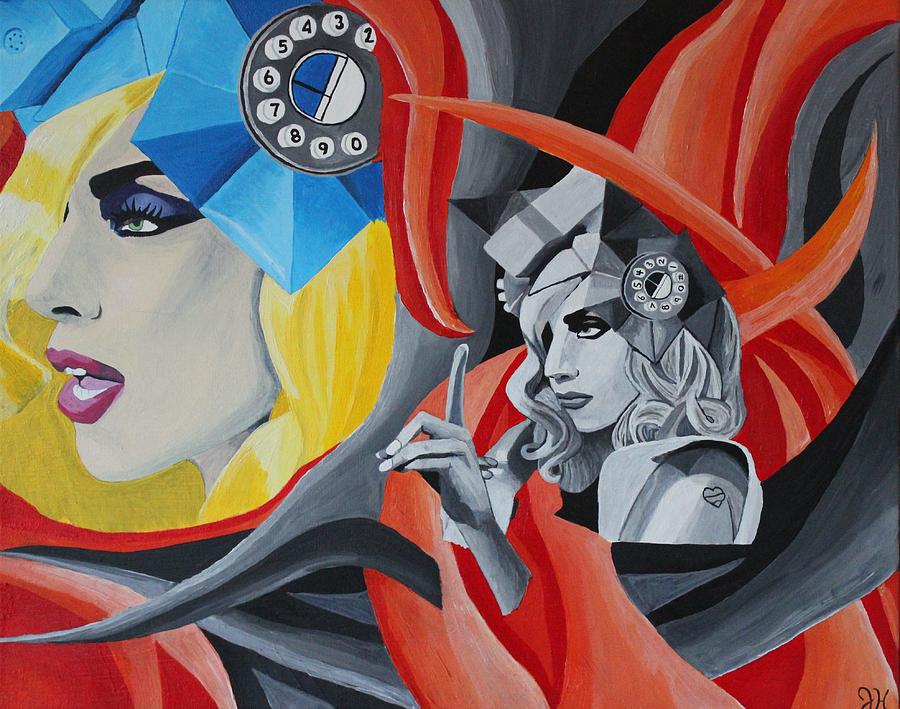 Lady Gaga Painting - Lady Gaga by Jennifer Hayes