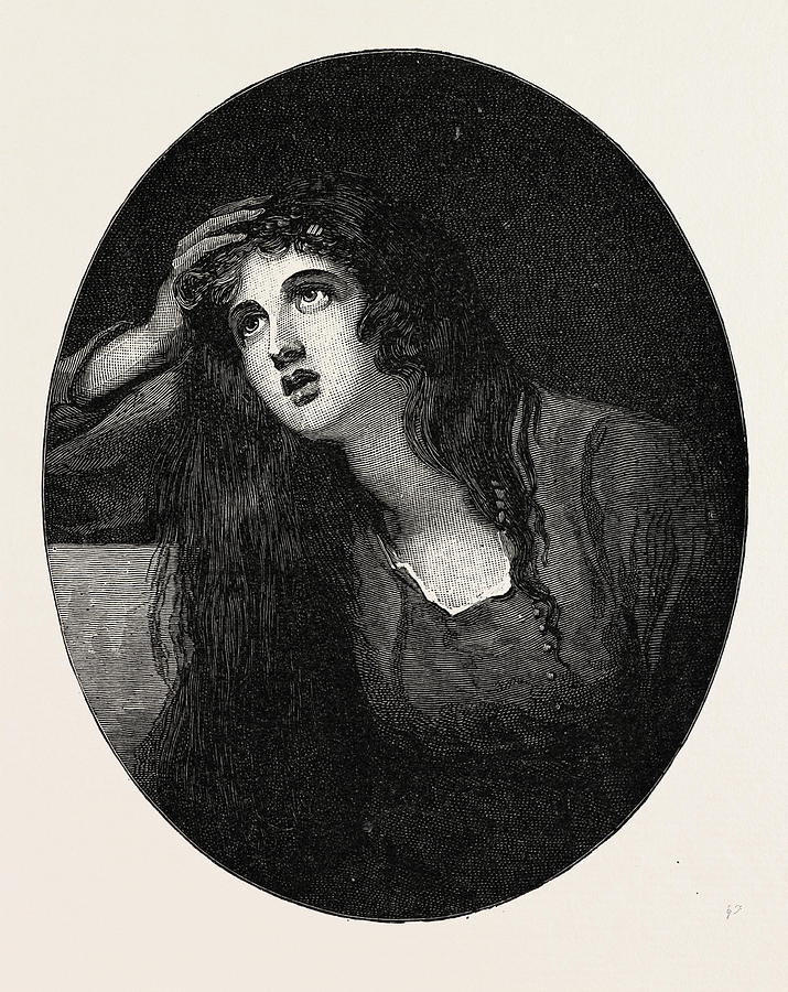 Lady Hamilton Drawing by English School - Fine Art America