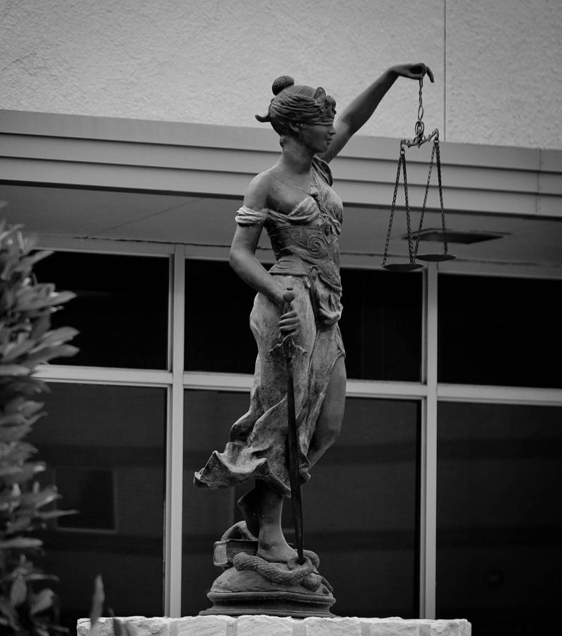 Lady Justice Photograph by Amber Kresge