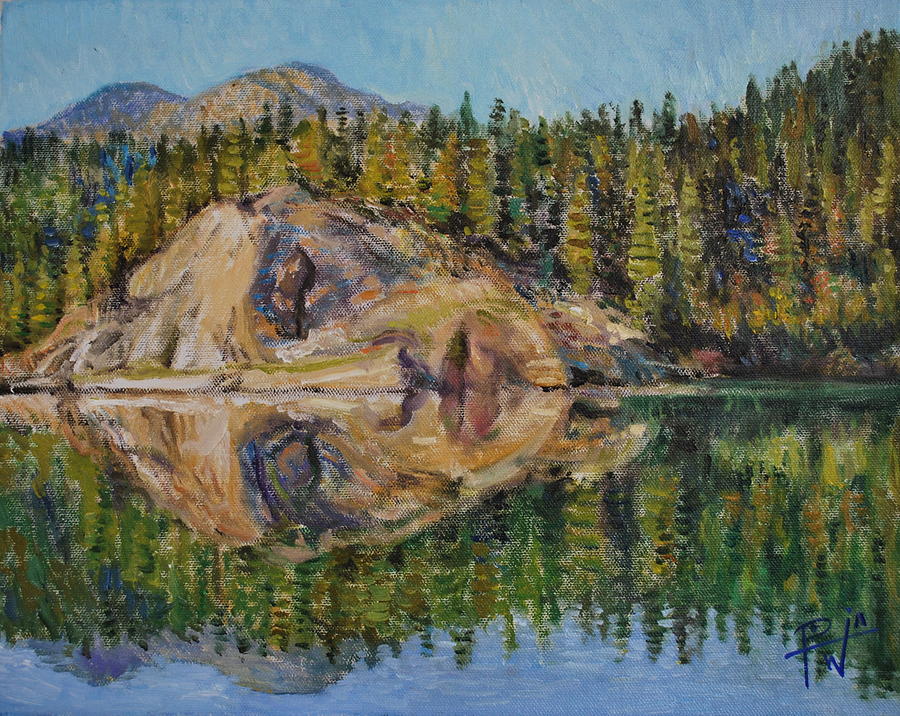 Impressionism Painting - Lady Lake by Henry Potwin