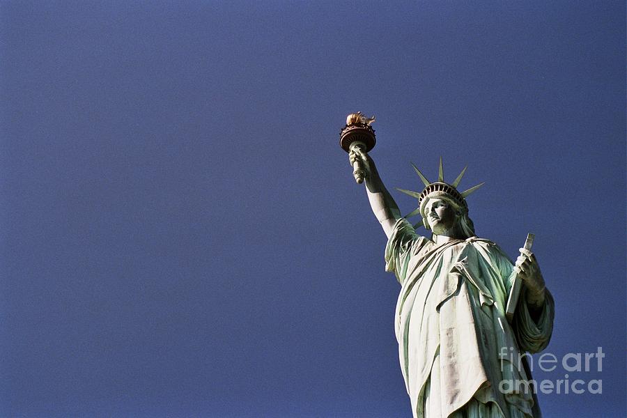 Statue Of Liberty Photograph - Lady Liberty  13 by Allen Beatty