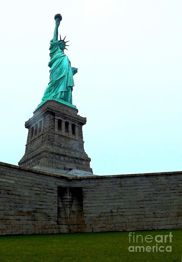 Independence Day Photograph - Lady Liberty by James Aiken