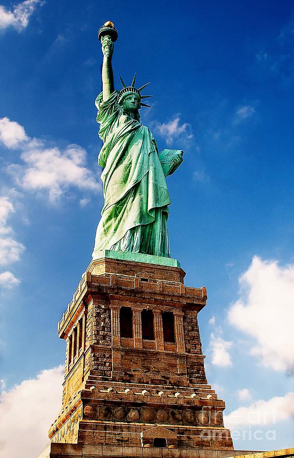 Lady Liberty Photograph by Nick Zelinsky Jr