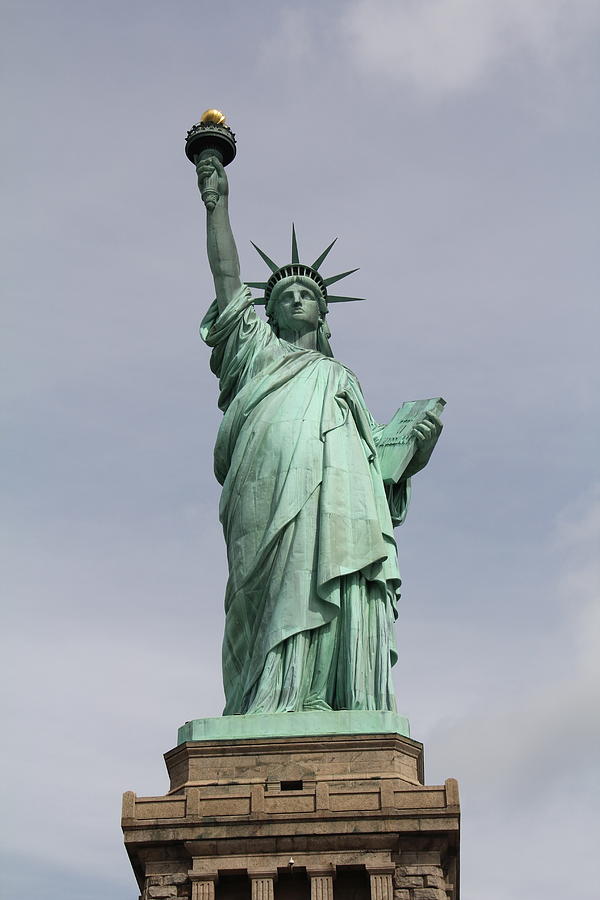 Lady Liberty Photograph by Rosemary Aubut